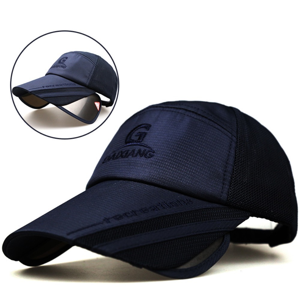 Aquatic Sports Hat - Mesh Breathable Stretchable Widen Brim Hat