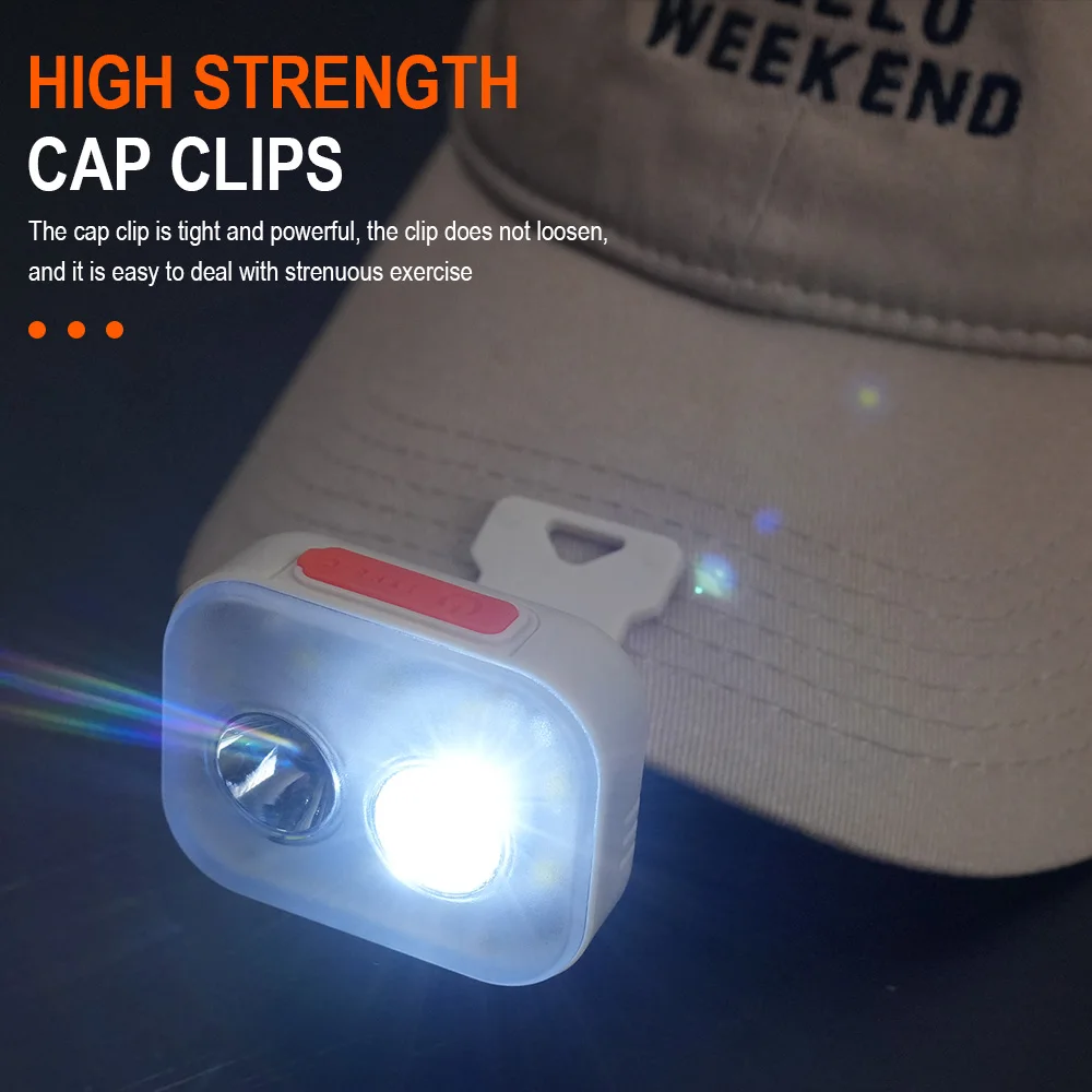 BORUiT 300LM Cap Clip LED Head - Aquatic Sports Hat 评论和价格